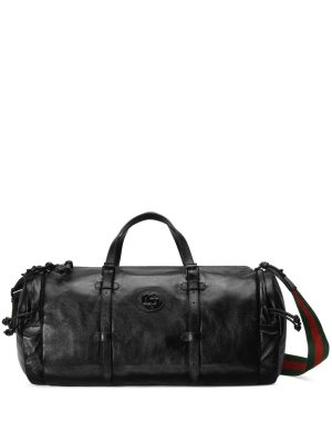 Gucci large Double G duffle bag