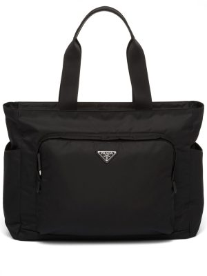 Prada Saffiano leather recycled tote bag