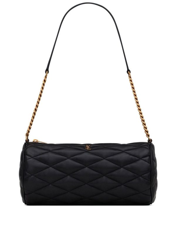 Saint Laurent Sade quilted tube bag
