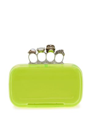 Alexander McQueen Skull knuckle-duster clutch bag