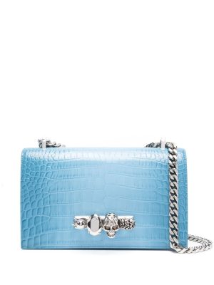 Alexander McQueen Four Ring handle crossbody bag