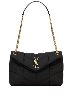 Saint Laurent small quilted puffer bag