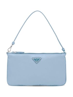 Prada Re-Nylon logo-plaque shoulder bag