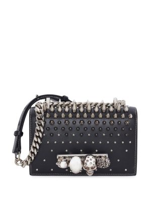 Alexander McQueen Mini Jewelled satchel bag