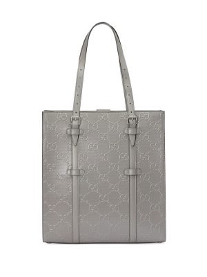 Gucci GG Supreme leather tote bag