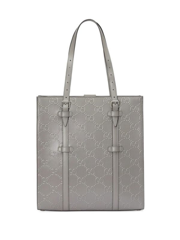 Gucci GG Supreme leather tote bag