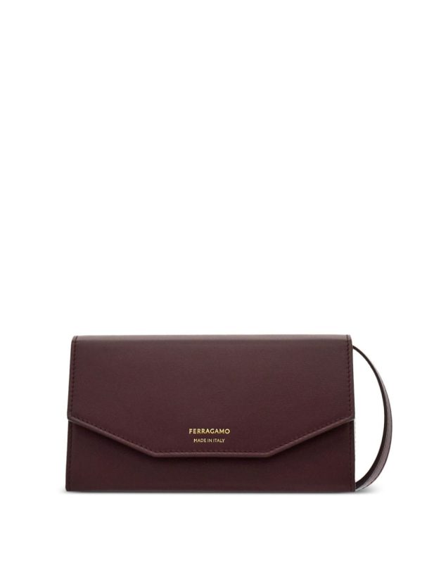 Ferragamo Compact leather crossbody bag