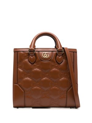 Gucci GG logo-embossed mini tote bag