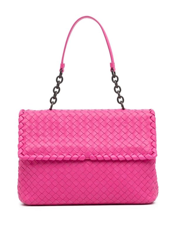 Bottega Veneta   medium Intrecciato Olimpia shoulder bag