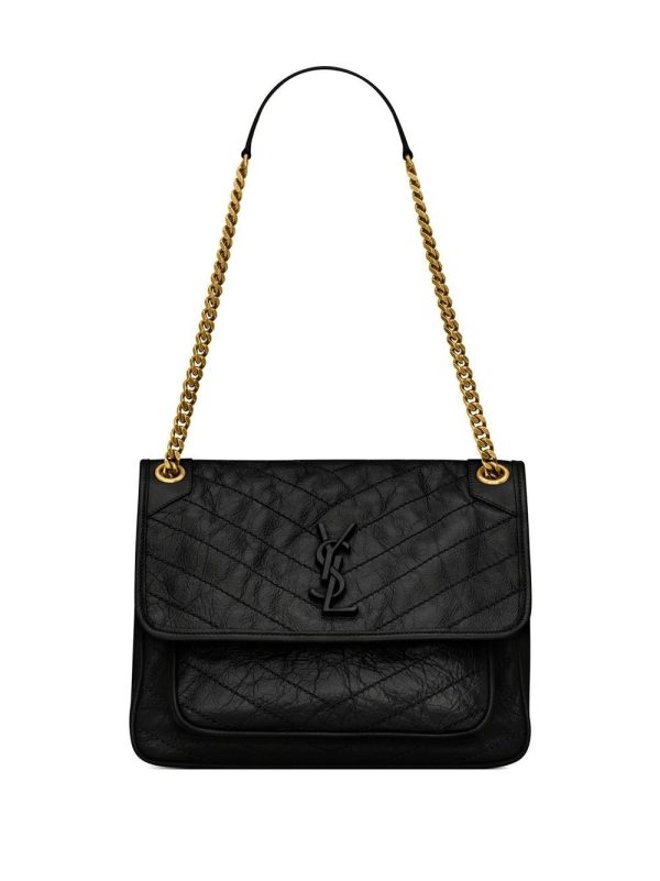 Saint Laurent Niki logo-lettering shoulder bag