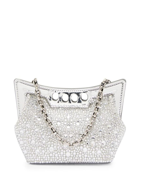 Alexander McQueen The Peak mini shoulder bag