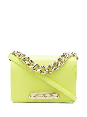 Alexander McQueen Four Ring Chain mini shoulder bag