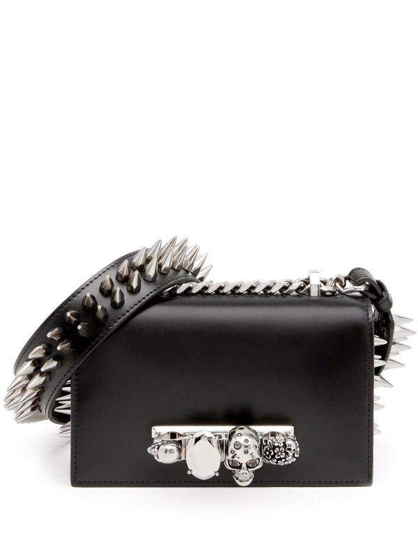 Alexander McQueen mini The Biker crossbody bag