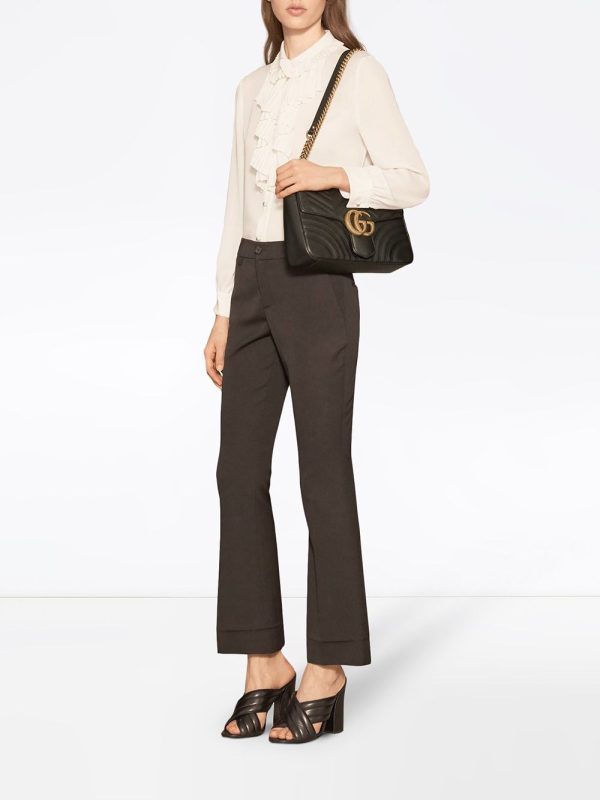 Gucci GG Marmont medium matelassé shoulder bag - Image 2