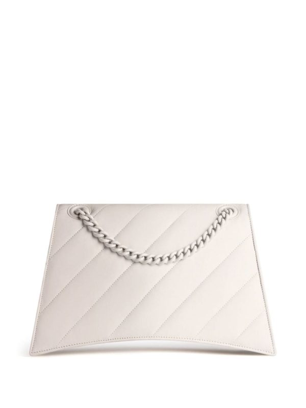 Balenciaga medium Crush chain-strap quilted shoulder bag - Image 2