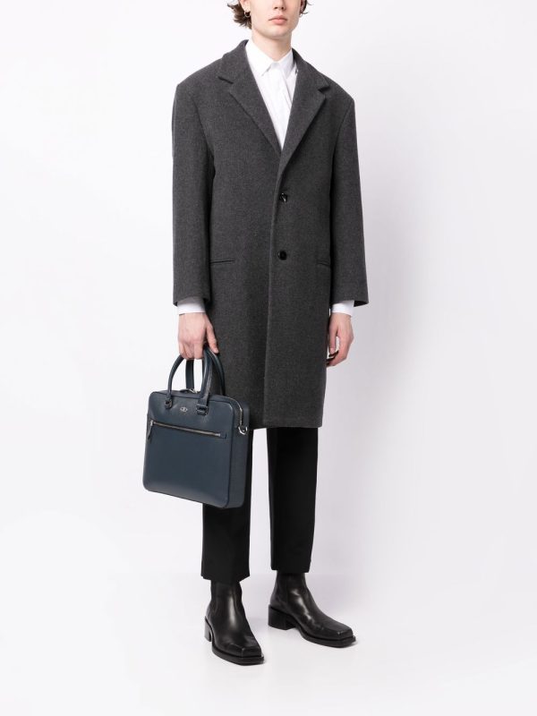 Ferragamo Gancini leather business bag - Image 2