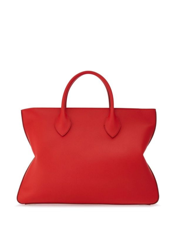 Ferragamo logo-stamp leather tote bag - Image 2