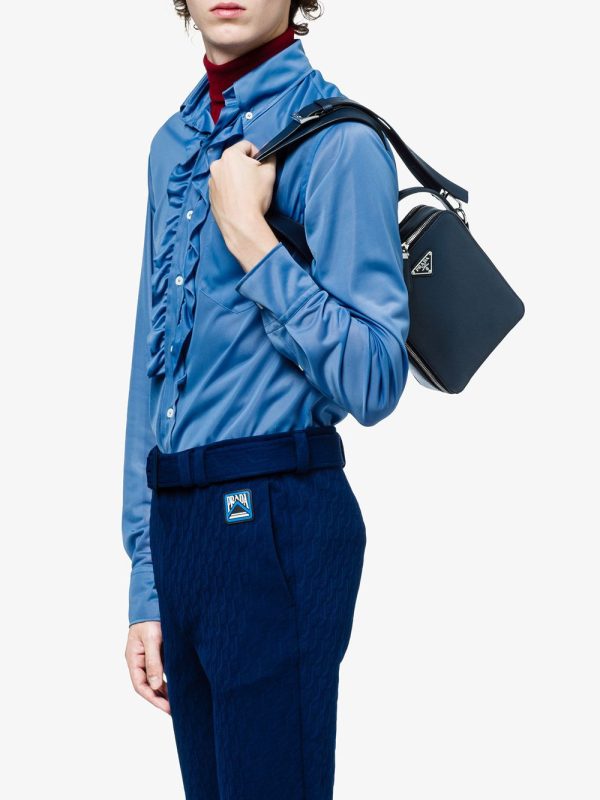 Prada Saffiano leather shoulder bag - Image 2