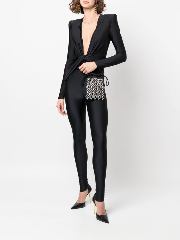 Saint Laurent crystal-embellished drawstring mini bag - Image 2