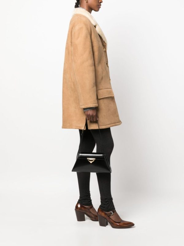 Prada triangle-logo leather shoulder bag - Image 2