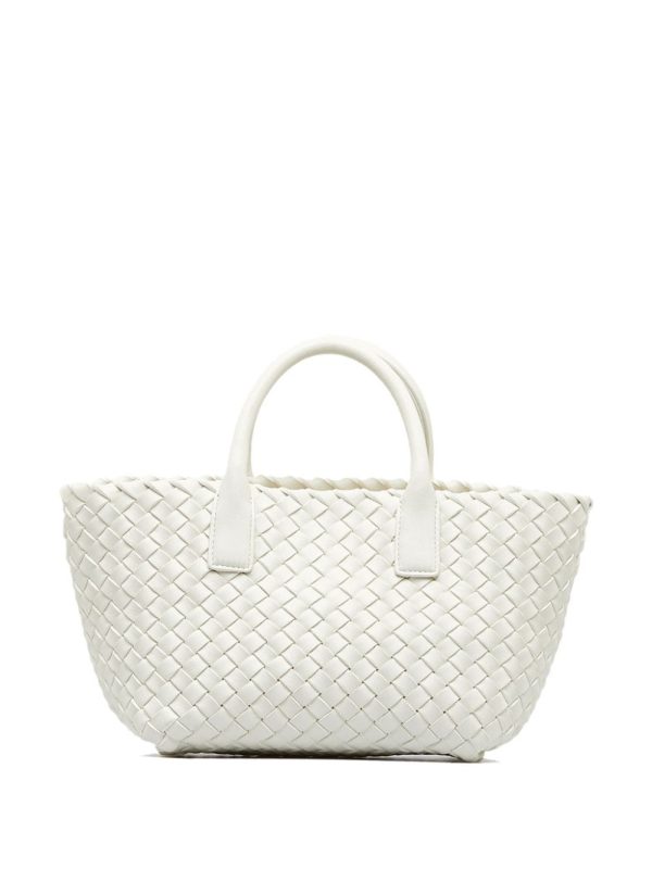 Bottega Veneta  mini Intrecciato Cabat handbag - Image 2