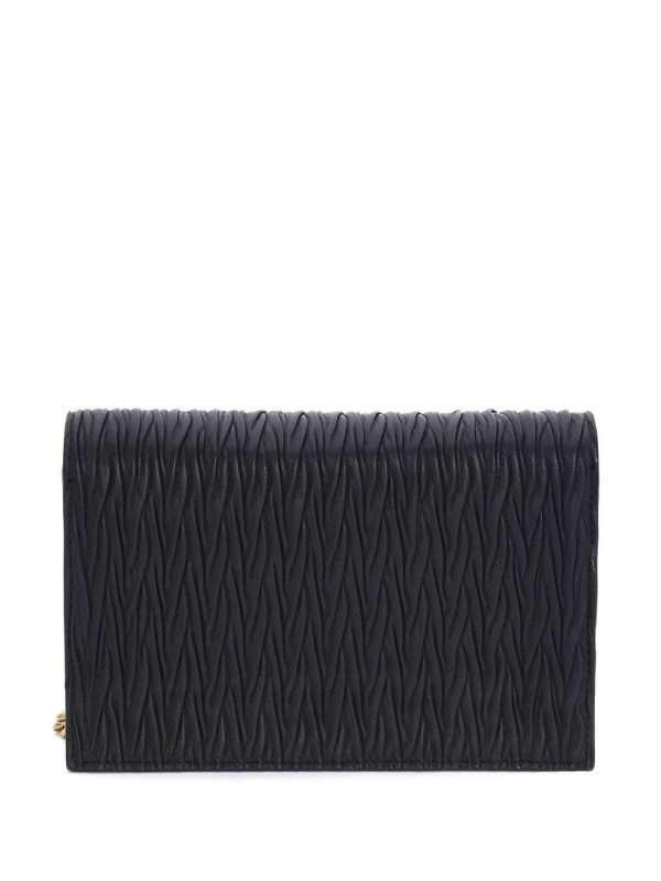 Alexander McQueen textured skull-embellished mini bag - Image 2