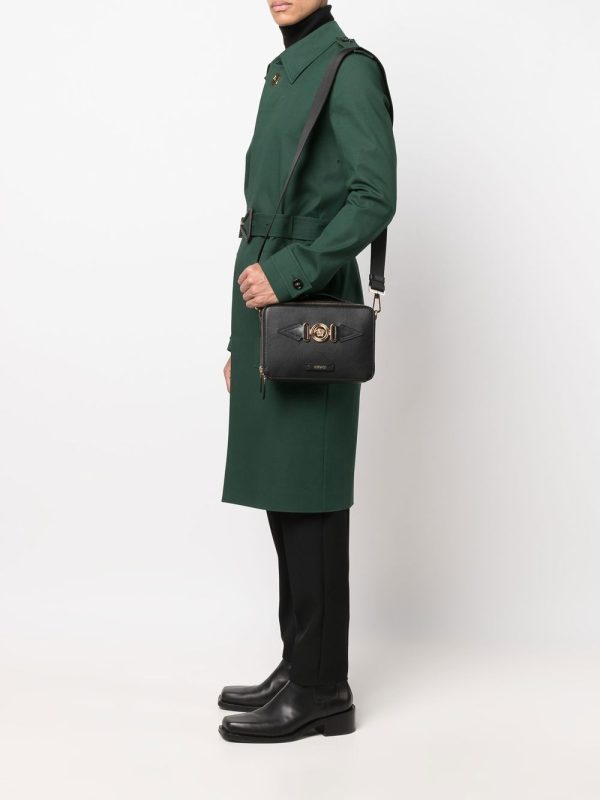 Versace Medusa Head-plaque leather tote bag - Image 2