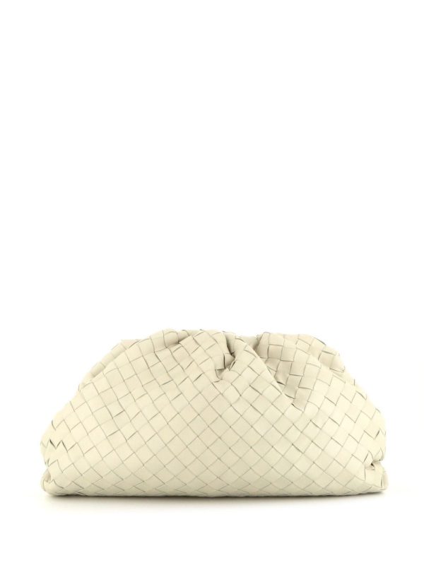 Bottega Veneta   Intrecciato gathered clutch - Image 2