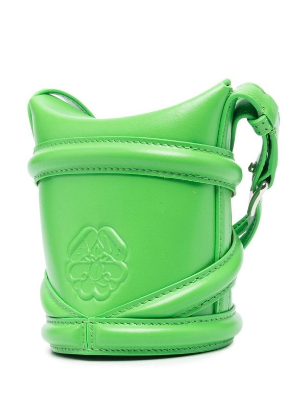 Alexander McQueen small Curve bucket bag - Image 2