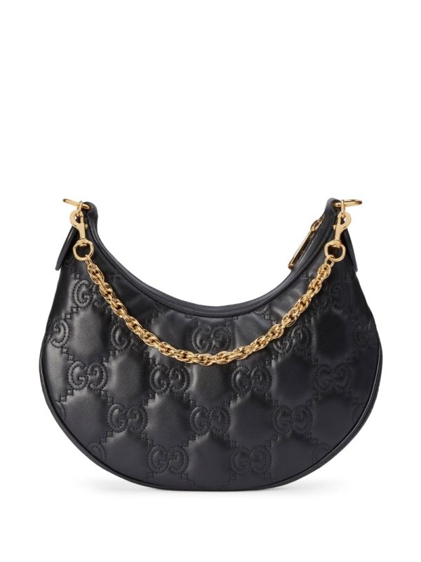 Gucci GG Matelassé half-moon shaped bag - Image 2