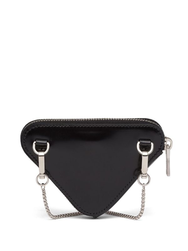 Prada brushed-leather minipouch - Image 2