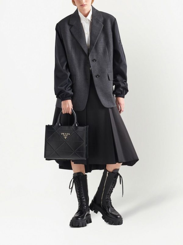 Prada small Symbole leather tote bag - Image 2