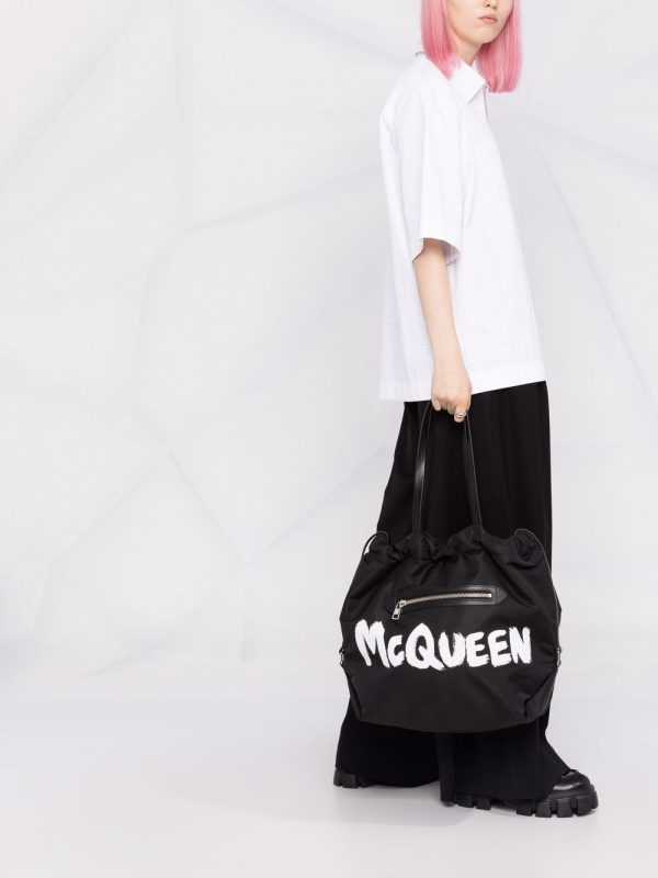 Alexander McQueen The Bundle logo tote bag - Image 2