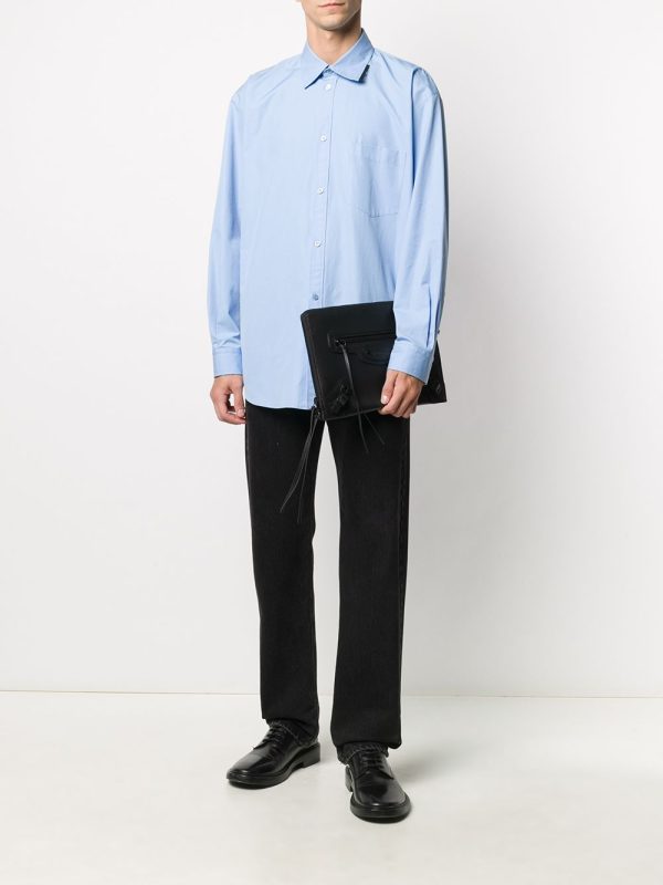Balenciaga zip-detail clutch bag - Image 2
