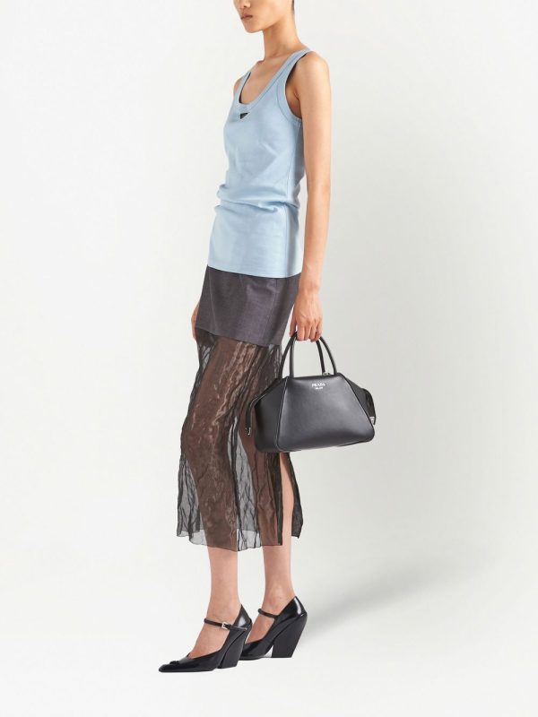 Prada small logo-print tote bag - Image 2
