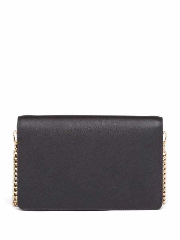 Prada triangle logo-plaque crossbody bag - Image 2