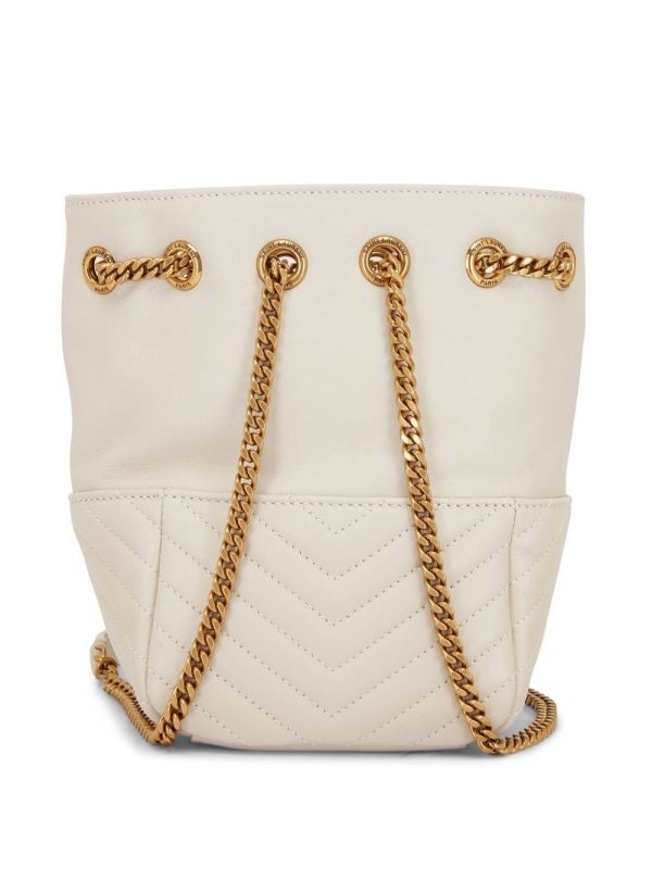 Saint Laurent quilted leather bucket bag - Image 2