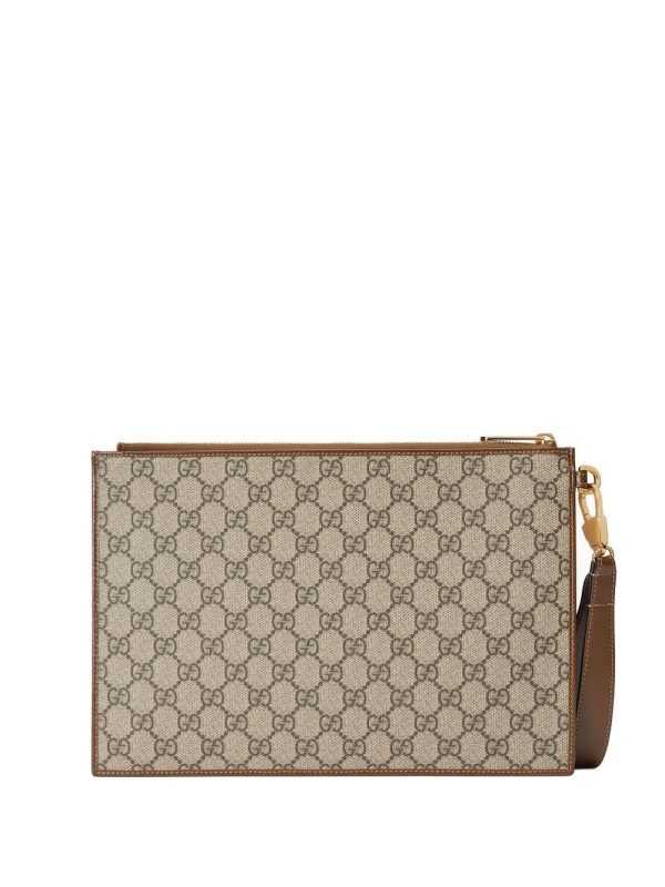 Gucci jacquard monogram clutch bag - Image 2