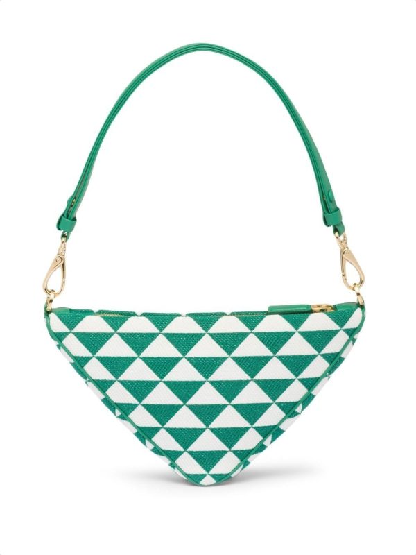 Prada embroidered jacquard mini bag - Image 2