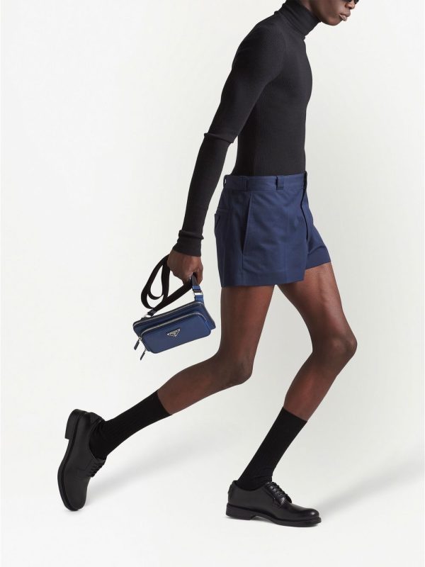 Prada logo plaque crossbody bag - Image 2