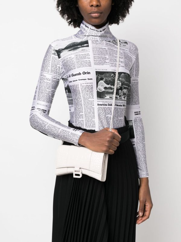 Balenciaga Hourglass chain wallet - Image 2