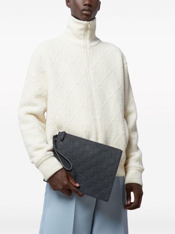 Gucci GG monogram clutch bag - Image 2