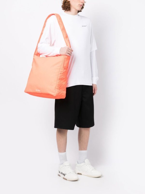Off-White large logo-print tote bag - Image 2