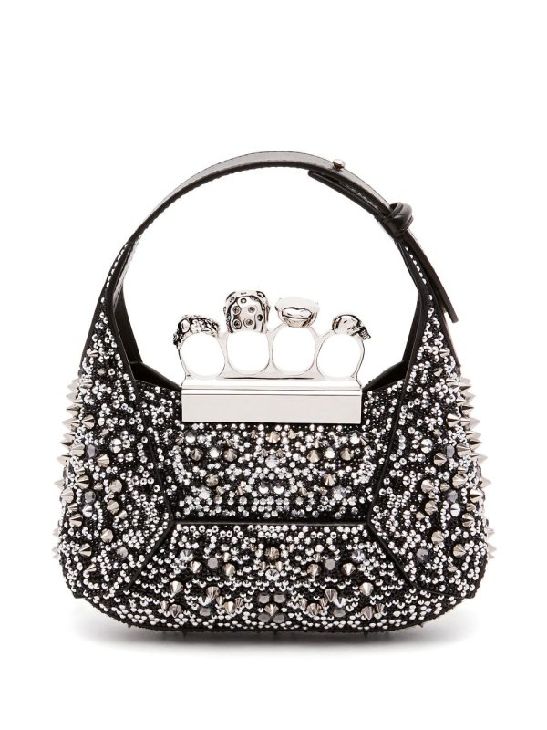 Alexander McQueen mini Jewelled Hobo bag - Image 2