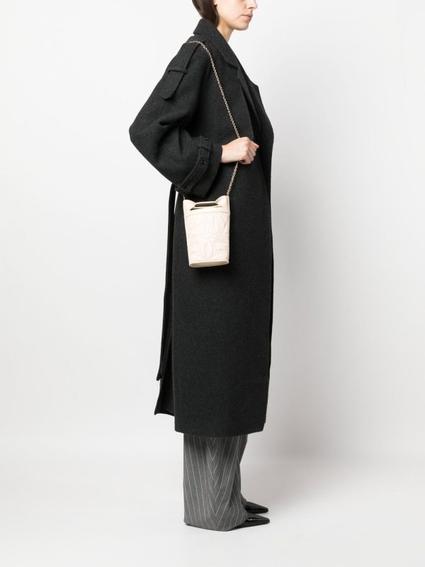 Alexander McQueen quilted leather bucket bag - Image 2