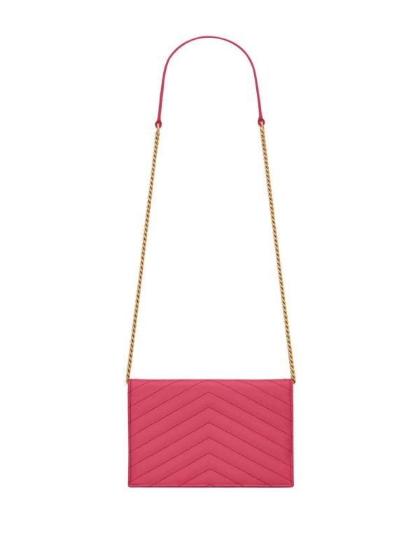 Saint Laurent Cassandre Envelope leather chain wallet - Image 2