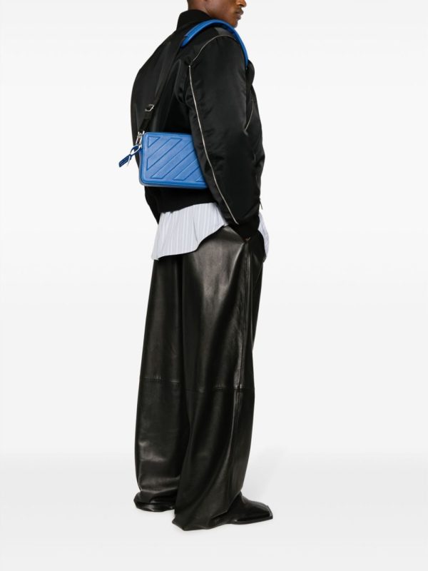 Off-White Diag-stripe leather camera bag - Image 2