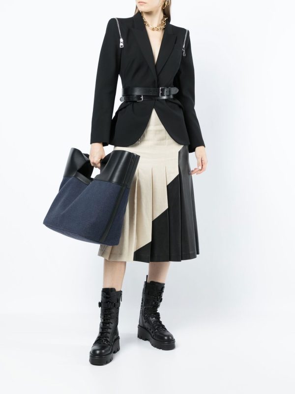 Alexander McQueen logo-print tote bag - Image 2