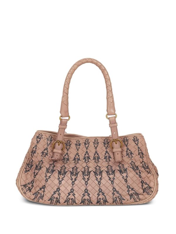 Bottega Veneta   Intrecciato leather handbag - Image 2