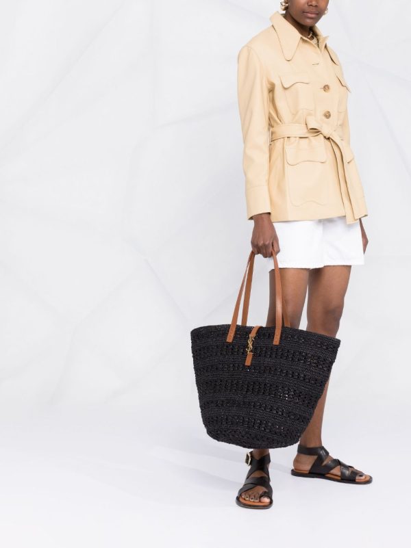 Saint Laurent YSL plaque tote bag - Image 2
